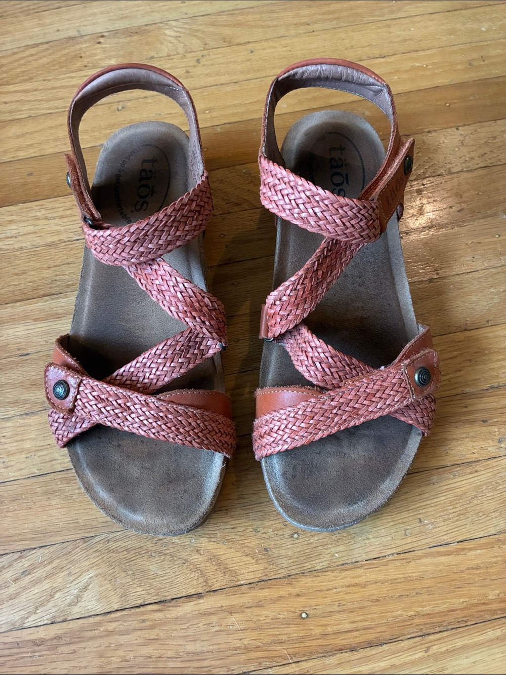 Taos Footwear Women's Trulie Sandals in Terra Cotta